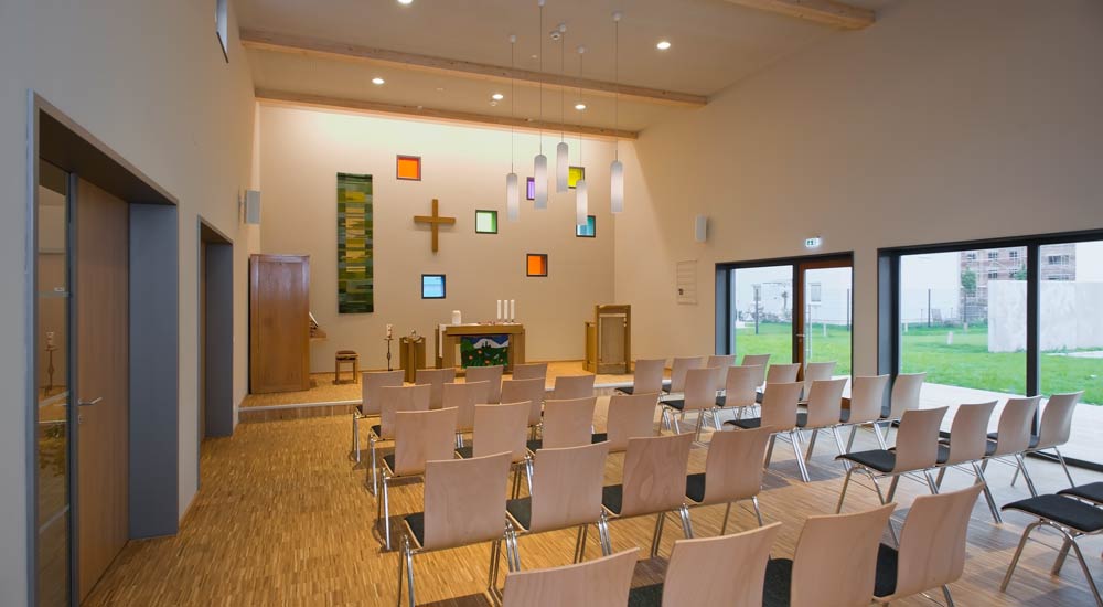 Ansicht des Evangelisches Gemeindezentrum, Gemeindehaus - Nord in Jena