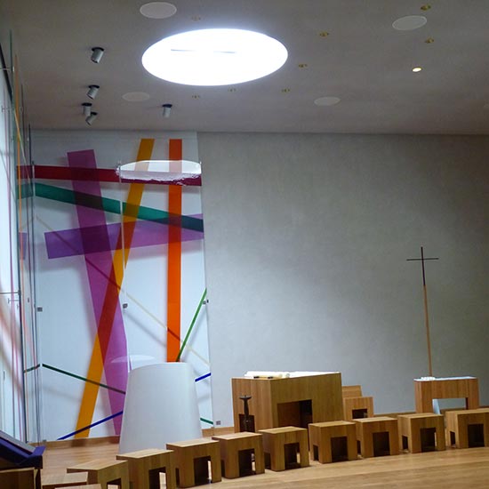 Ansicht der katholischen Marienschule in Potsdam