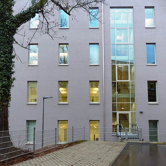 Ansicht des Neubau des Center for Energy and Environmental Chemistry (CEEC) in Jena